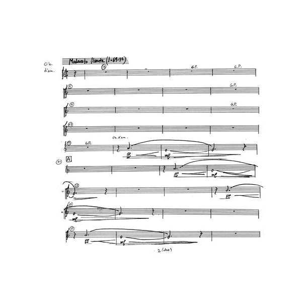 Hans Abrahamsen: Walden - Version 1995 (Parts)