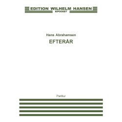 Efterar - Partitur, Kopi