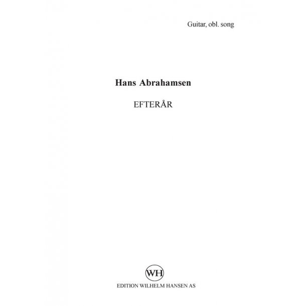 Efterar - Stemmer, Kopi