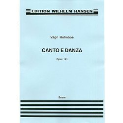 Vagn Holmboe: Canto E Danza Op.191