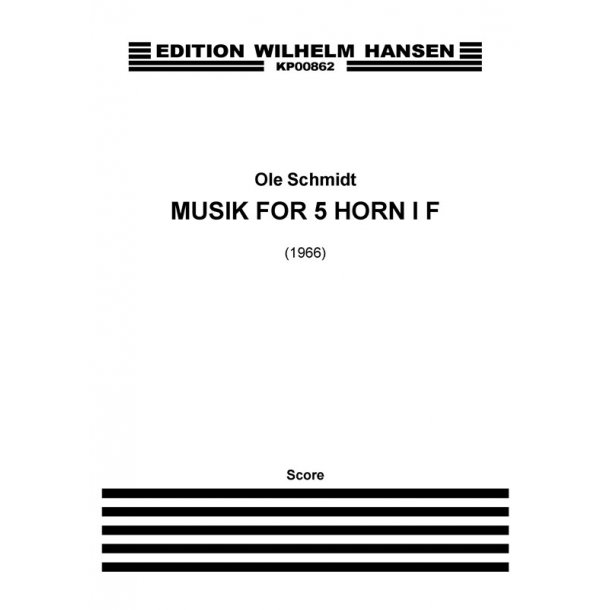 Musik For 5 Horn, Timp. &amp; Perc.