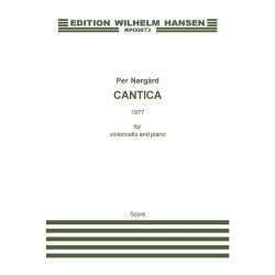 Per Nrgrd: Cantica (Score and part)