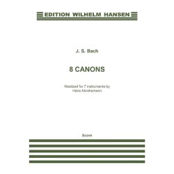 J. S. Bach: 8 Canons (Score)