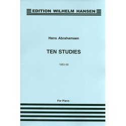 Hans Abrahamsen: Ten Studies For Piano
