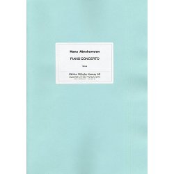 Hans Abrahamsen: Concerto For Piano And Orchestra (Score)