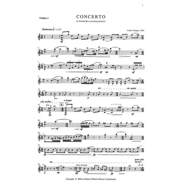 Concerto For Double Bass