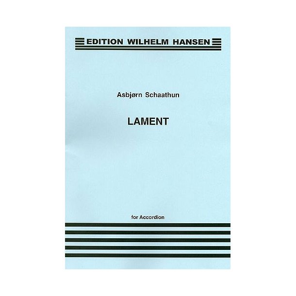 Asbjrn Schaathun: Lament