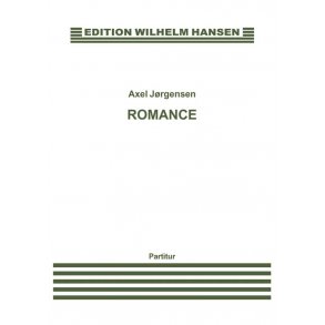 Axel Jrgensen: Romance Op.21 (Score)