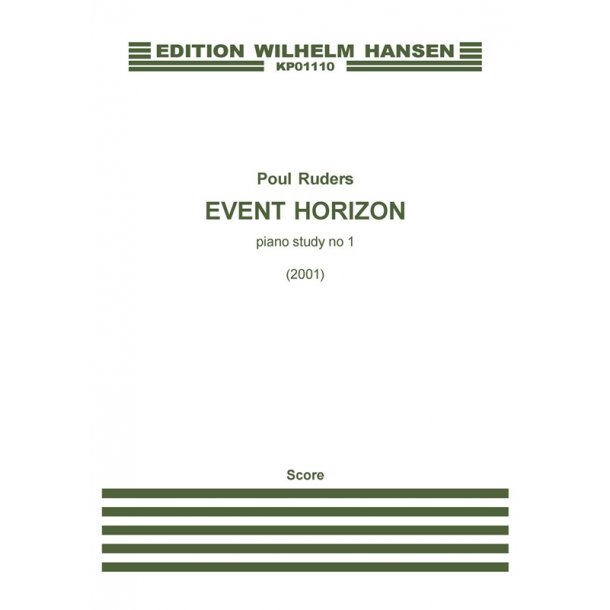 Poul Ruders: Event Horizon (Piano)