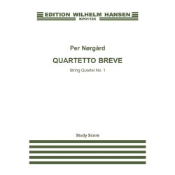 Quartetto Breve - Partitur