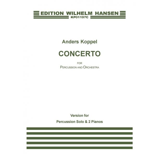 CONCERTO FOR PERCUSSION AND ORCHESTRA
