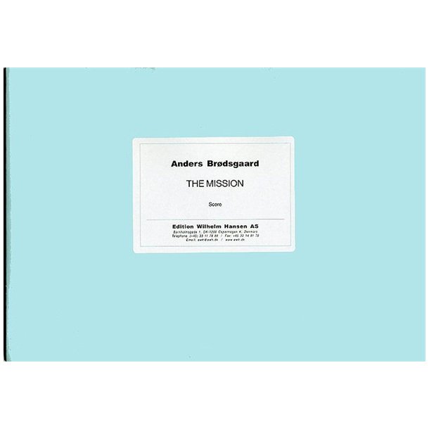 Anders Brdsgaard: The Mission (Score)