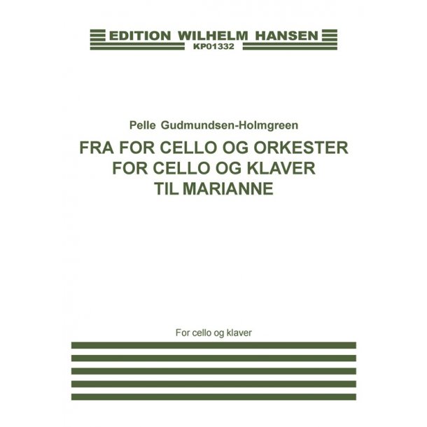 Fra For Cello Og Orkester