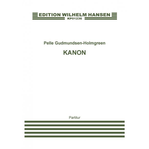 Gudmundsen Holmegreen Kanon 9 Instru