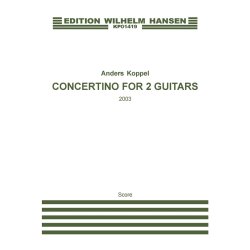 Koppel A Concerto For 2 Gtr Score
