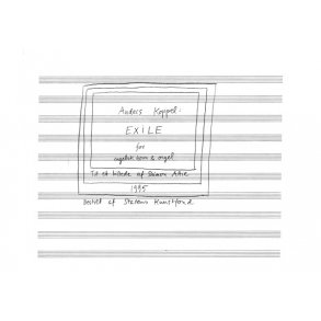 Koppel A Exile Score/Part Ob/Pf
