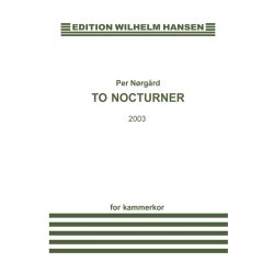 Norgard P Two Nocturner Satb