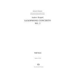 Koppel Concerto No. 2 For Sax Score