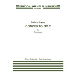Koppel A Concerto No.2 For Sax Sc/Pt