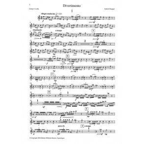 Divertimento For Brass Quintet