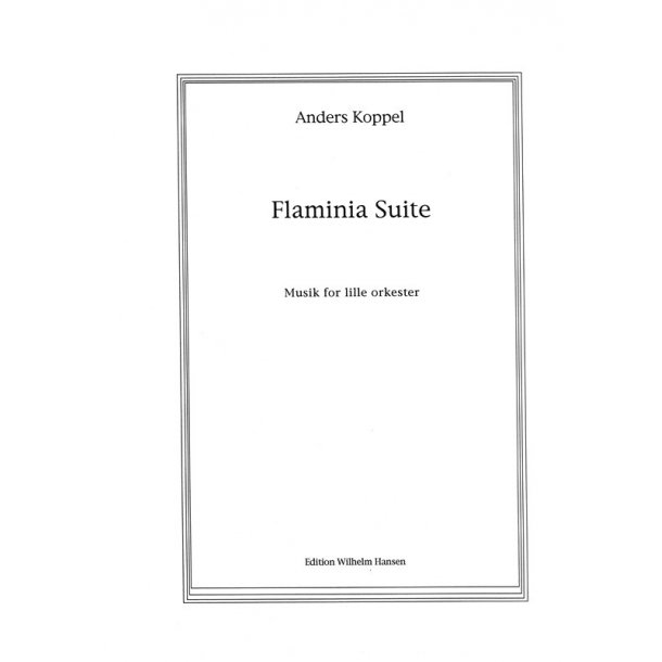 Koppel Flaminia Suite Orch Sc