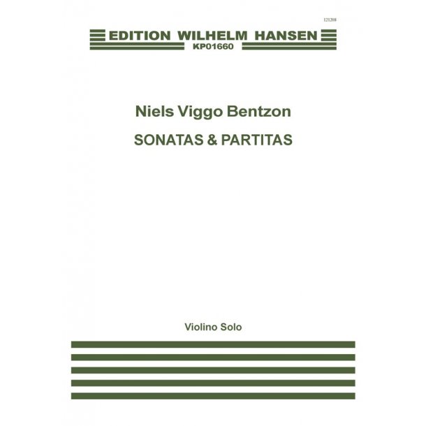 Niels Viggo Bentzon: Tre Sonatas E Tre Partita's (Violin solo)