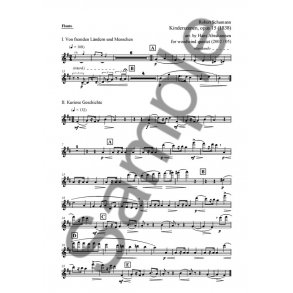 Robert Schumann: Kinderszenen (Arr. Hans Abrahamsen) Parts