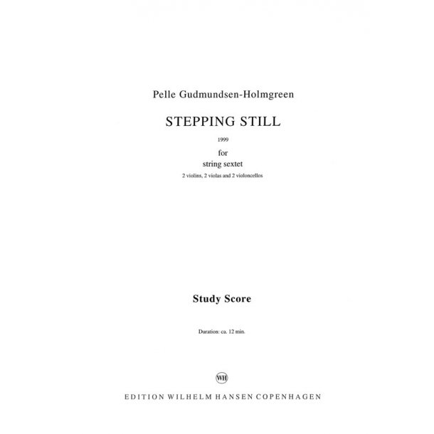 Gudmundsen-holmgreen Stppng Still Sc