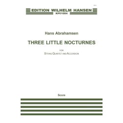 Hans Abrahamsen: Three Little Nocturnes (Score)