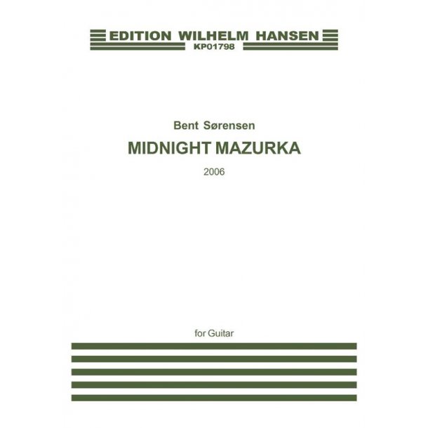 BENT SRENSEN MIDNIGHT MAZURKA GTR