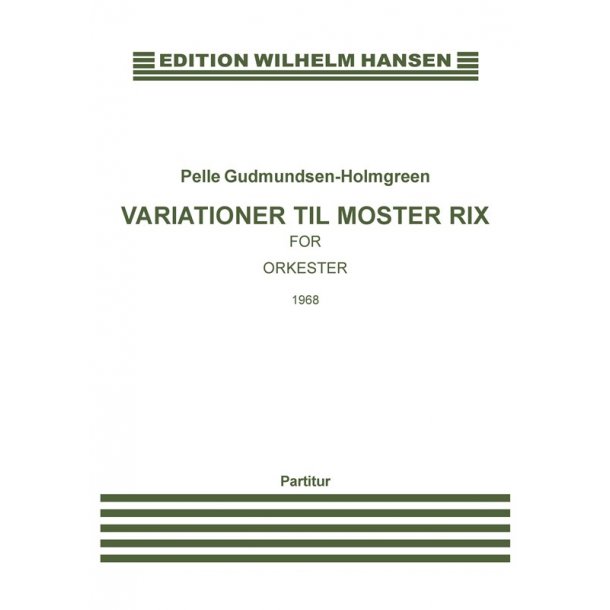 VARIATIONER TIL MOSTER RIX
