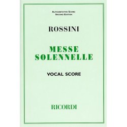 Gioacchino Rossini: Messe Solennelle (Vocal Score)