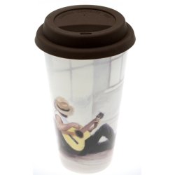 Lesser &amp; Pavey: Man's Life Travel Mug
