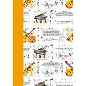 Little Snoring Gifts: A5 Hardback Lined Pages Notebook - Instrument Design