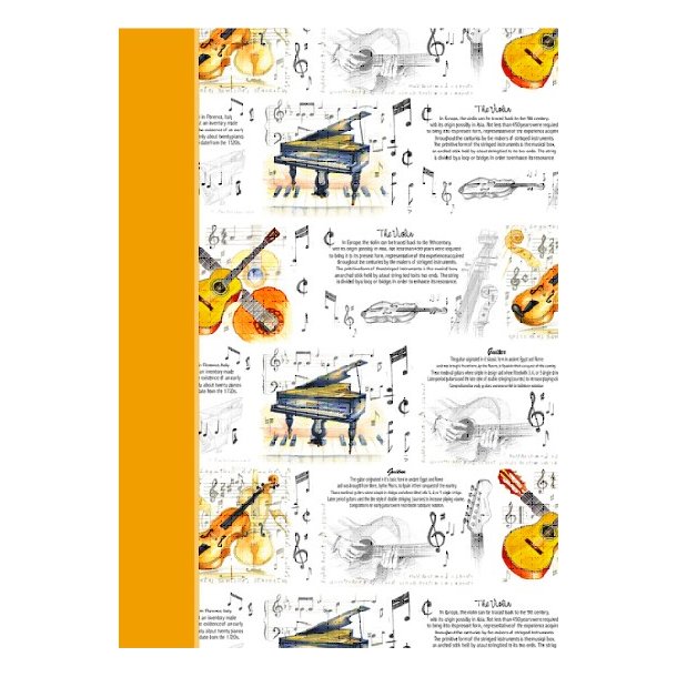 Little Snoring Gifts: A5 Hardback Lined Pages Notebook - Instrument Design