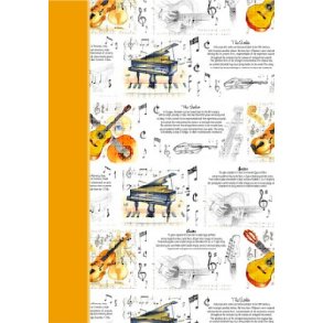 Little Snoring Gifts: A6 Hardback Lined Pages Notebook - Instrument Design