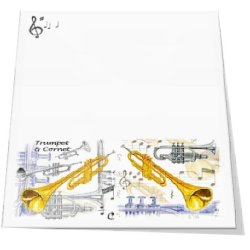 Little Snoring Gifts: Slant Pad - Trumpet