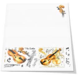 Little Snoring Gifts: Slant Pad - Violin