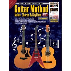 Prog Gtr Meth Notes Gtr Bk/Cd/2dvd