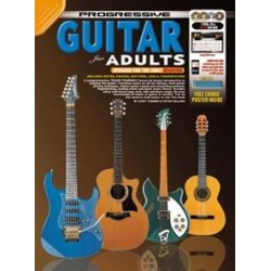 Progressive: Guitar For Adults (Book/CD/DVDs/DVD-ROM/Poster)