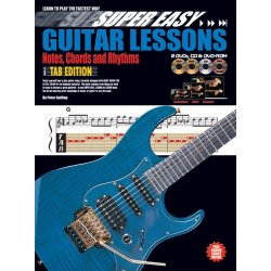 Spr Esy Gtr Lssns Nts Tab Bk/Cd/2dvd
