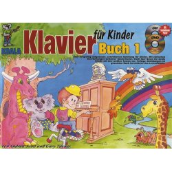 Klavier Fur Kinder Pf Bk/Cd/Dvd