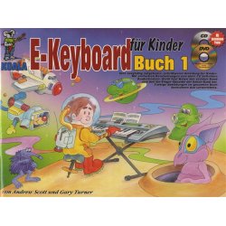 E-Keyboard Fur Kinder Kbd Bk/Cd/Dvd