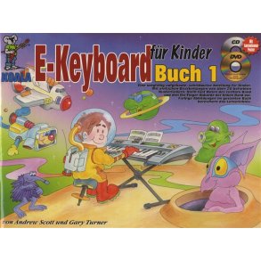 E-Keyboard Fur Kinder Kbd Bk/Cd/Dvd