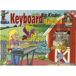 Keyboard Fur Kinder Kbd Bk/Cd/Dvd