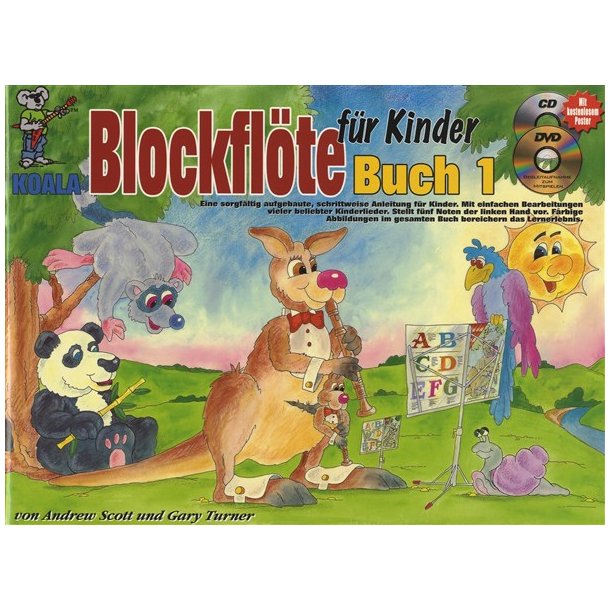 Blockflote Fur Kinder Rec Bk/Cd/Dvd