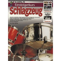 Einsteigerkurs Schlagzeug Bk/Cd/Dvd