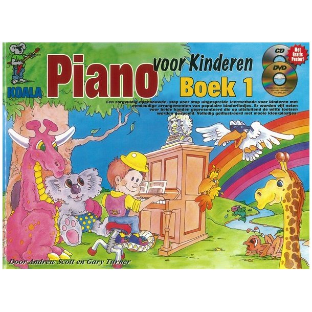 Piano Voor Kinderen: Boek 1 (Dutch) (Book/CD/DVD)