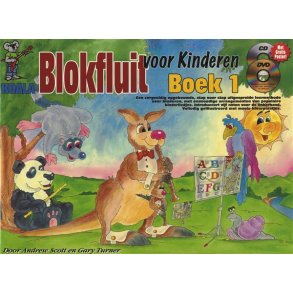 Blokfluit Voor Kinderen: Boek 1 (Dutch) (Book/CD/DVD)