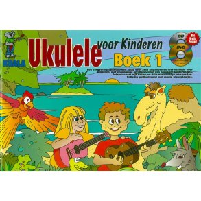 Ukulele Voor Kinderen: Boek 1 (Dutch) (Book/CD/DVD)